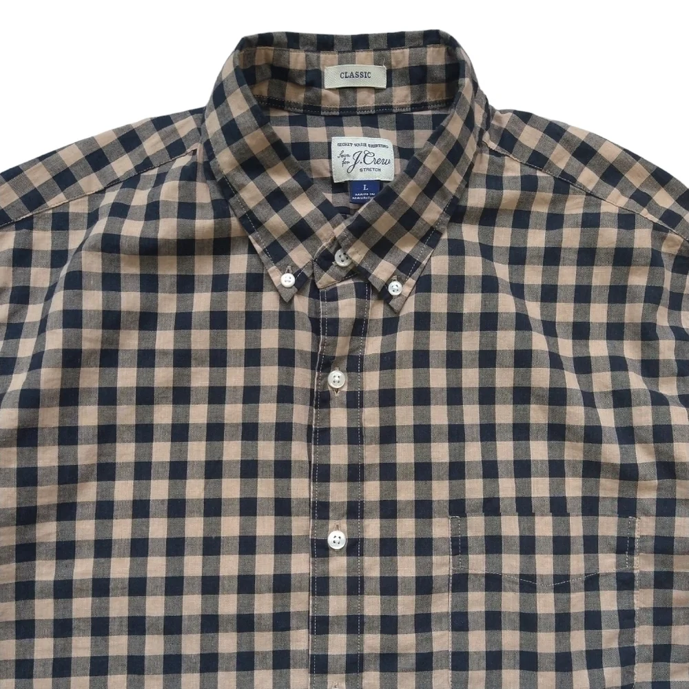 J. Crew classic gingham